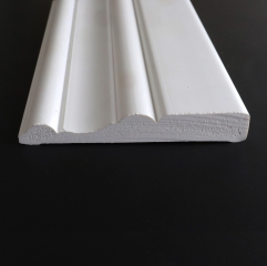 Ligne de couverture de porte en PVC mousse/ligne de plinthe/ligne de taille U-DJ80