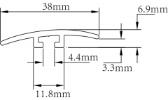 Boucle universelle d'impression de surface en PVC YP-38