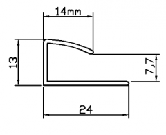 Boucle de plancher en PVC MC8