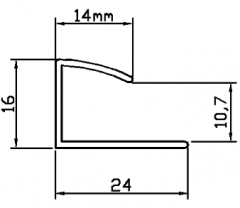Boucle de plancher en PVC MC12